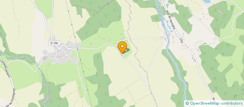 localisation de l'entreprise GAEC MARULIER ET COMPAGNIE à DOMMARTIN-AUX-BOIS