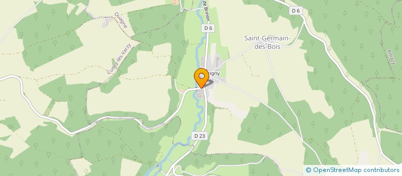 localisation de l'entreprise GAEC MASSON à SAINT-GERMAIN-DES-BOIS