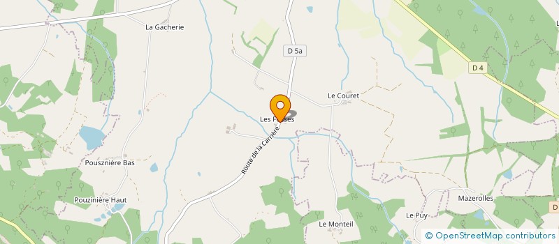 localisation de l'entreprise GAEC MATTHEWS à SAINT-MARTIAL-SUR-ISOP
