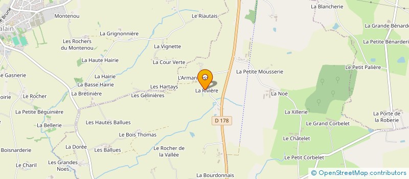 localisation de l'entreprise GAEC MAXSOPOLO à RANNEE
