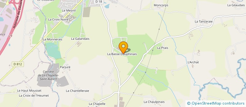 localisation de l'entreprise GAEC MEDARD à ROMAGNE
