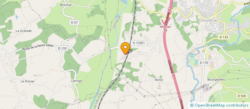 localisation de l'entreprise GAEC MIGOT CAMILLE ET FRANCOIS  DONZENAC