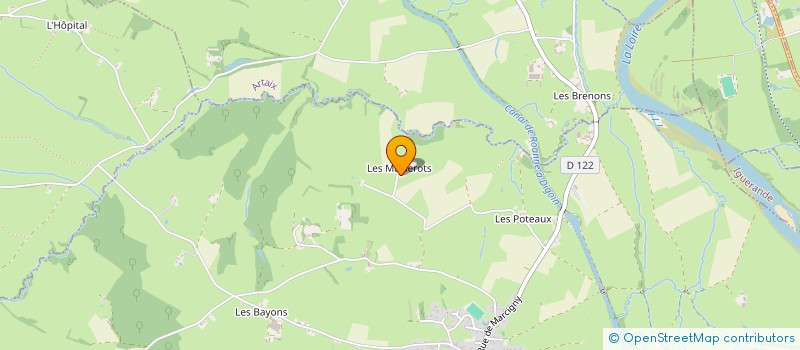 localisation de l'entreprise GAEC MILLAURIE  MELAY