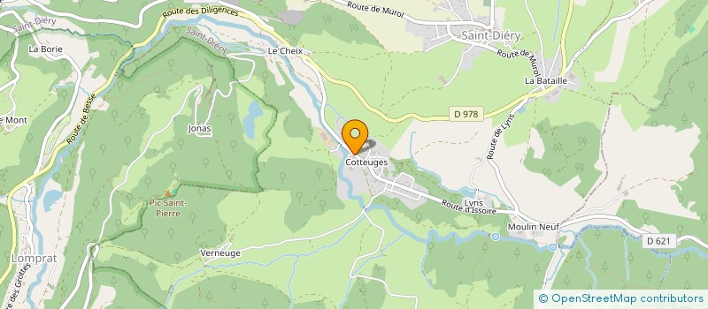 localisation de l'entreprise GAEC MINGON à CHASSAGNE