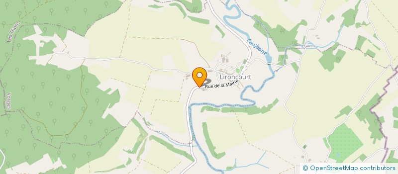 localisation de l'entreprise GAEC MISIAK à LIRONCOURT