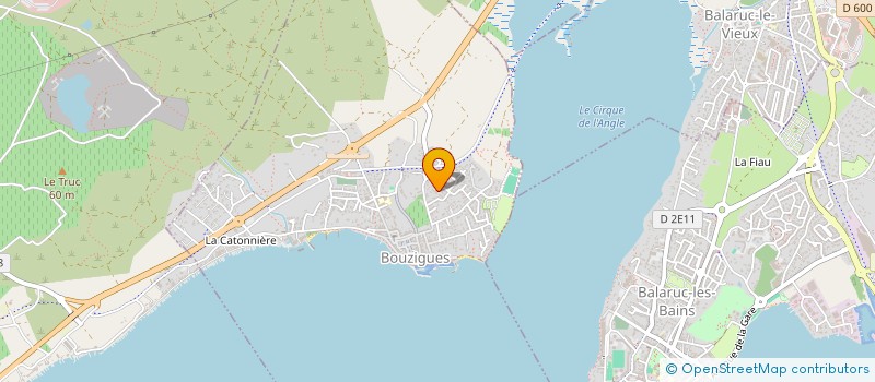 localisation de l'entreprise GAEC MISTRAL à BOUZIGUES