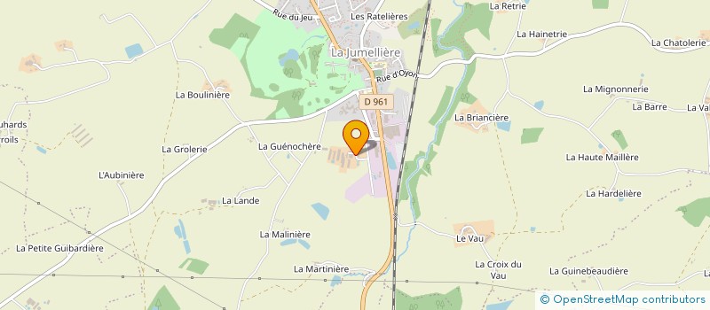 localisation de l'entreprise GAEC MIZANDEAU à CHEMILLE-EN-ANJOU