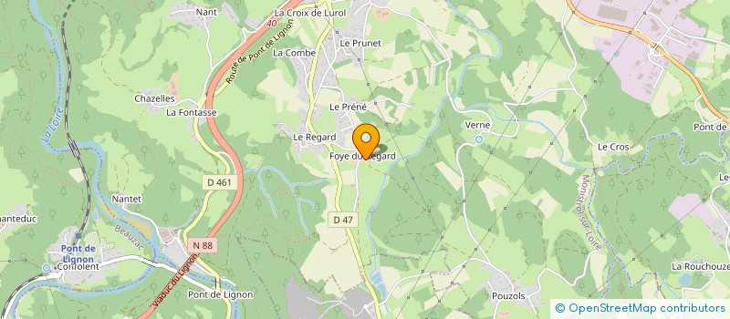 localisation de l'entreprise GAEC MOGIER à MONISTROL-SUR-LOIRE