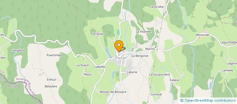 localisation de l'entreprise GAEC MOISSINAC à OMPS
