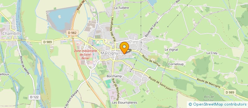 localisation de l'entreprise GAEC MOMMESSIN - LA TOUR à VARENNE-L ARCONCE