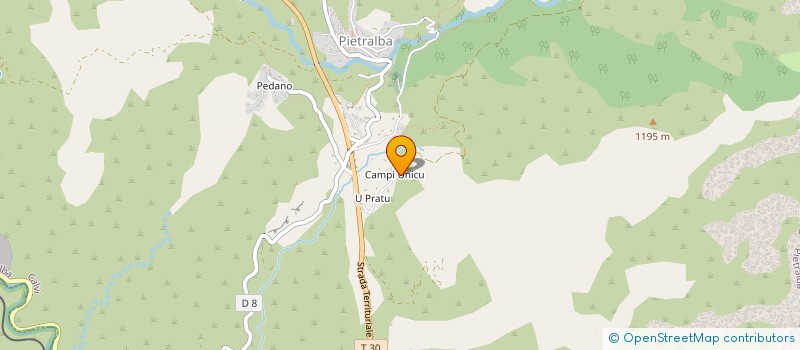 localisation de l'entreprise GAEC MONTE ROSSO à PIETRALBA