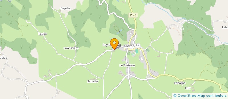 localisation de l'entreprise GAEC MONTOURCY à MARCOLES