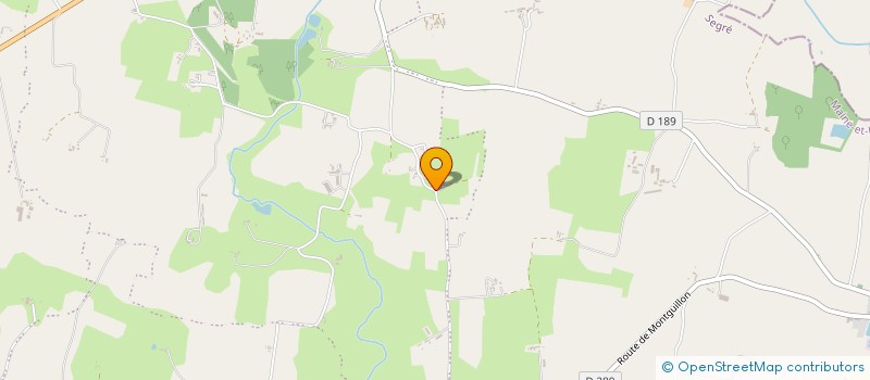 localisation de l'entreprise GAEC MORFOISE  SEGRE-EN-ANJOU BLEU