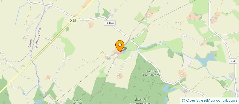 localisation de l'entreprise GAEC MORISSET  SAINT-PAUL-DU-BOIS