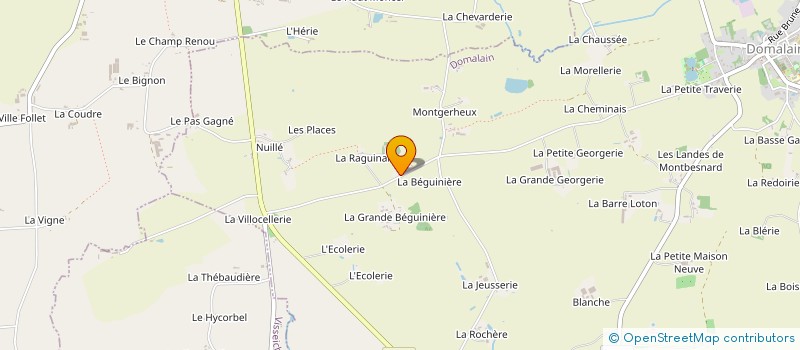 localisation de l'entreprise GAEC MORLIER LA LANDE à BAIS