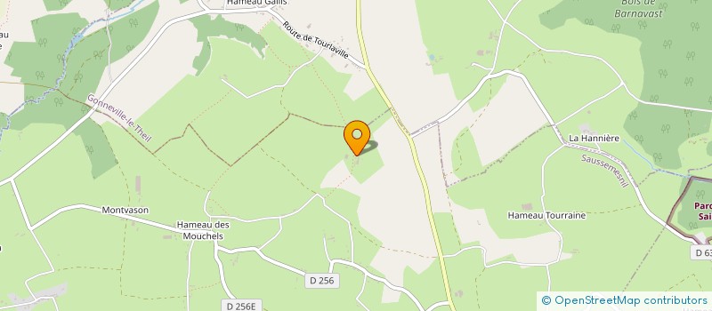 localisation de l'entreprise GAEC MOUCHEL SAUVEY à SAUSSEMESNIL