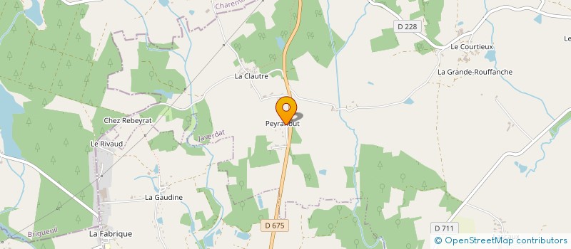 localisation de l'entreprise GAEC MOUTIER à JAVERDAT