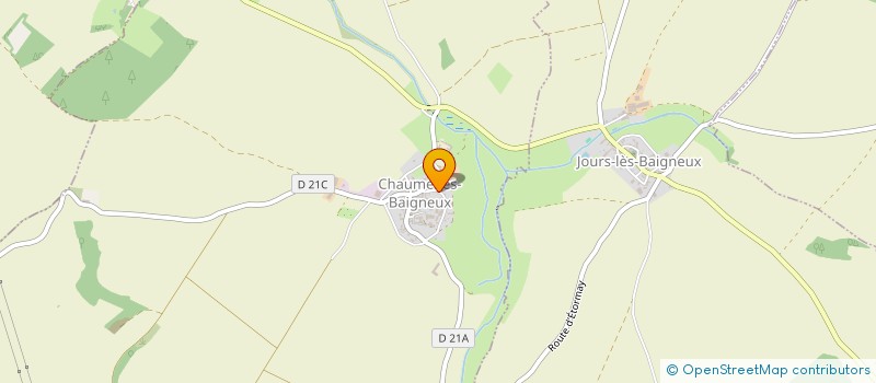 localisation de l'entreprise GAEC MOYOT à ETORMAY