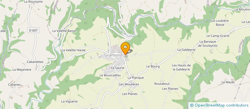 localisation de l'entreprise GAEC MOYSSET  GRAMOND