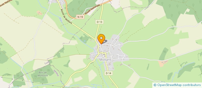 localisation de l'entreprise GAEC MUHLEMATTER à MOLLANS