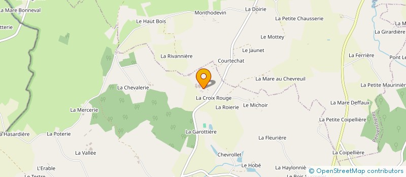 localisation de l'entreprise GAEC MULOT à MONTGAUDRY