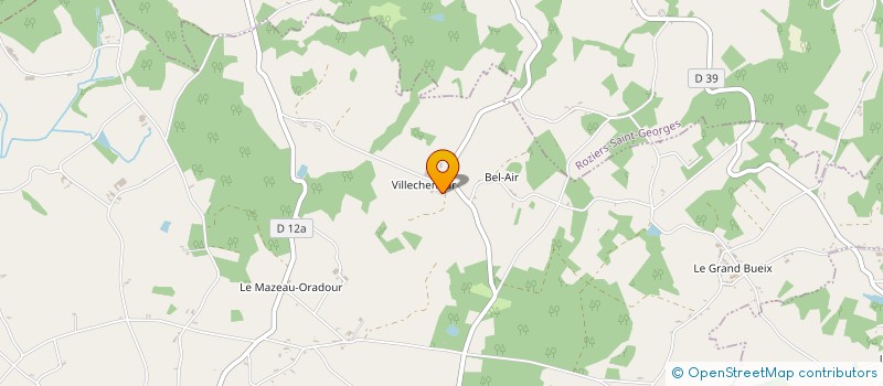 localisation de l'entreprise GAEC NANOT FRAISSEIX à LINARDS