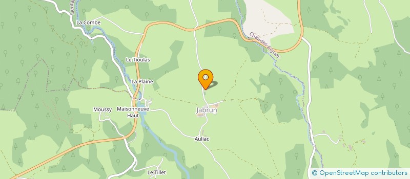 localisation de l'entreprise GAEC NAVECH à JABRUN