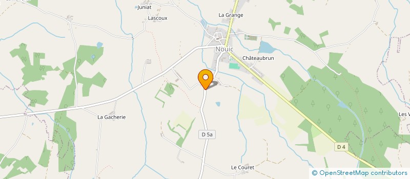 localisation de l'entreprise GAEC NIXEY à SAINT-MARTIAL-SUR-ISOP