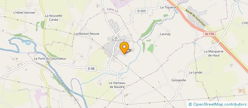 localisation de l'entreprise GAEC NLG à SAINT-LO
