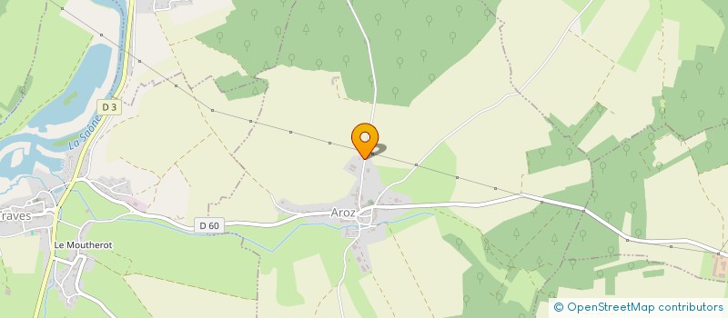 localisation de l'entreprise GAEC NOLOT  AROZ