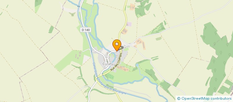 localisation de l'entreprise GAEC NORMAND à CUSEY