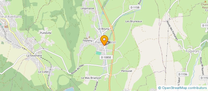 localisation de l'entreprise GAEC NORMAND à VILLARD-SAINT-CHRISTOPHE