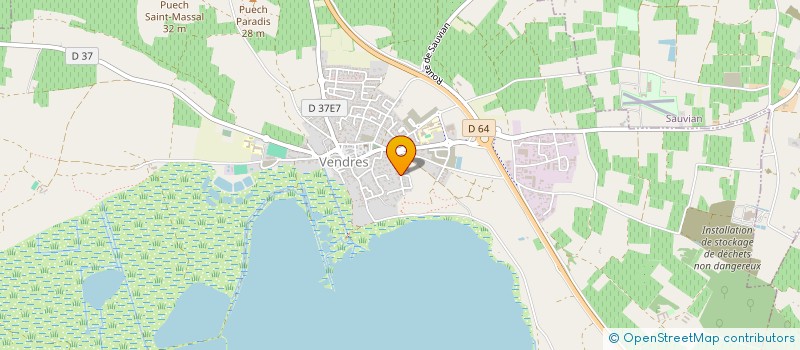 localisation de l'entreprise GAEC OCCITANIE à VENDRES