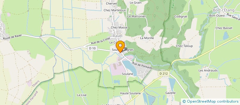 localisation de l'entreprise GAEC ORTIZ à SAINT JEAN D'HEURS