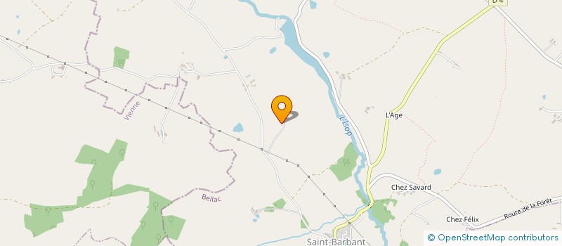 localisation de l'entreprise GAEC PALMERO  VAL-D'OIRE-ET-GARTEMPE