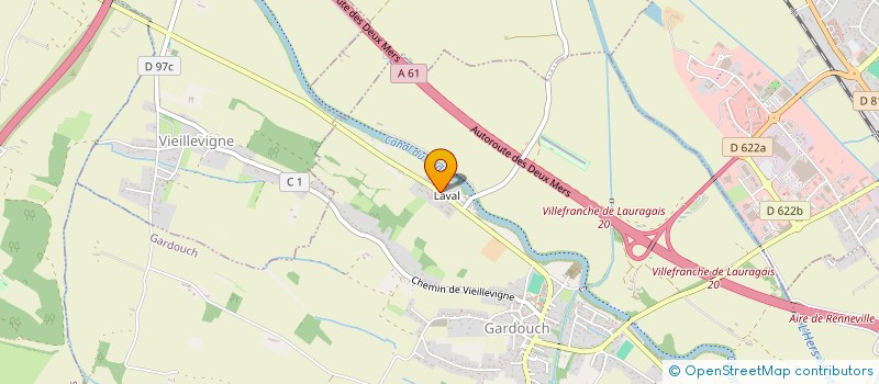 localisation de l'entreprise GAEC PALOSSE  GARDOUCH