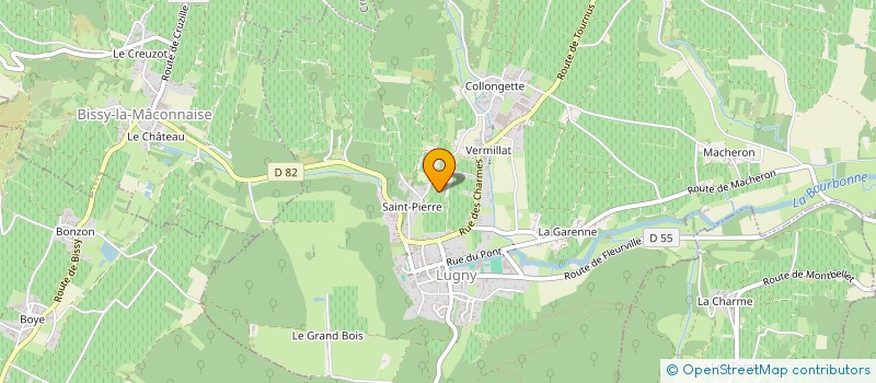localisation de l'entreprise GAEC PAPILLON  PERONNE