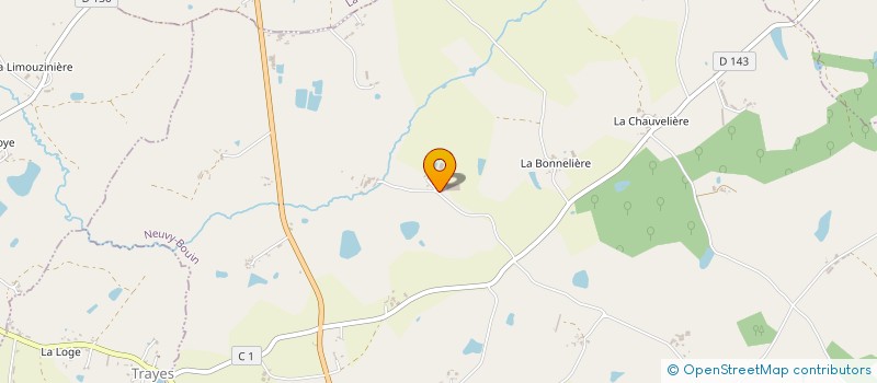 localisation de l'entreprise GAEC PAREBE  NEUVY-BOUIN