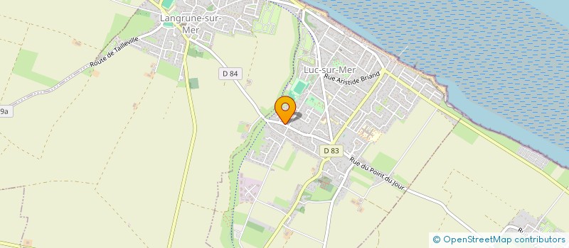 localisation de l'entreprise GAEC PARTIEL DU LONG BOIS  LUC-SUR-MER