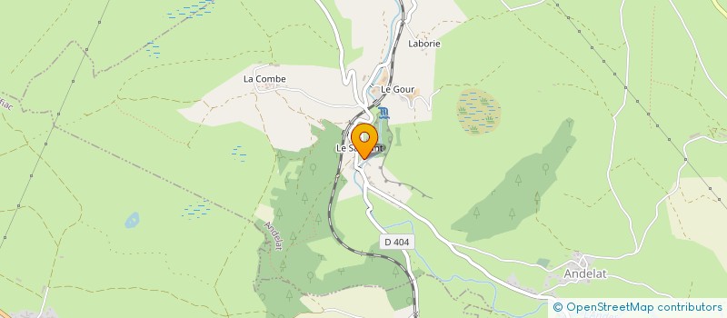 localisation de l'entreprise GAEC PATIENT PERE ET FILS à ANDELAT