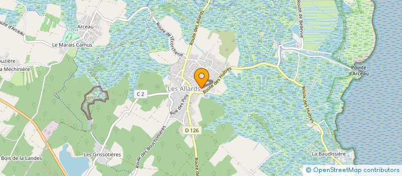 localisation de l'entreprise GAEC PATTEDOIE PERE ET FILS à DOLUS-D'OLERON