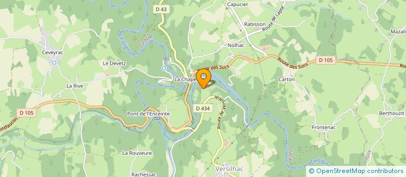 localisation de l'entreprise GAEC PAYS DES SUCS à YSSINGEAUX