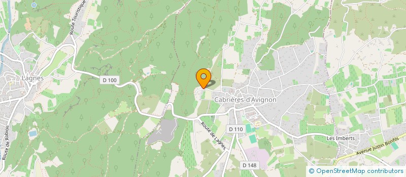 localisation de l'entreprise GAEC PEPINIERE MOINE à CABRIERES-D'AVIGNON