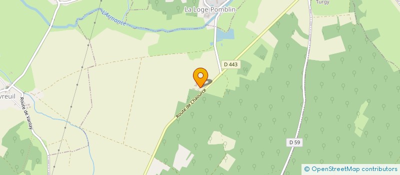 localisation de l'entreprise GAEC PESCHEUX DES SAUSSIERS à VANLAY