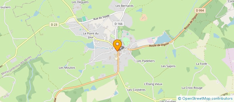 localisation de l'entreprise GAEC PETIOT HENRI ET FILS  LIERNOLLES