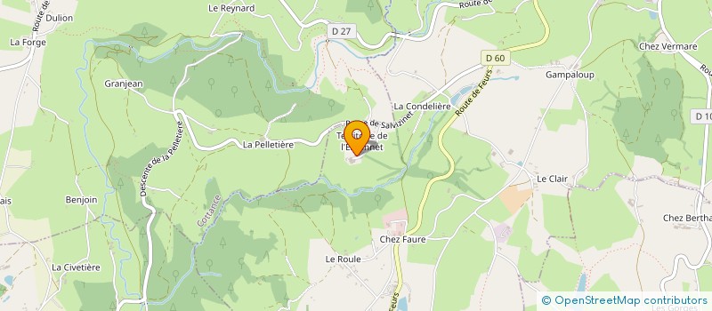 localisation de l'entreprise GAEC PETIT TONNERRE à PANISSIERES