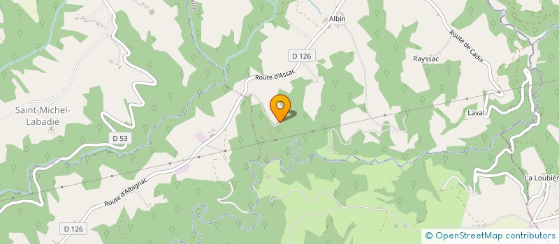 localisation de l'entreprise GAEC PETITE TERRE  LE DOURN