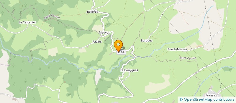 localisation de l'entreprise GAEC PHIALIP à FREIX-ANGLARDS