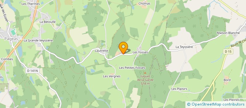 localisation de l'entreprise GAEC PHOENIX à PAGEAS