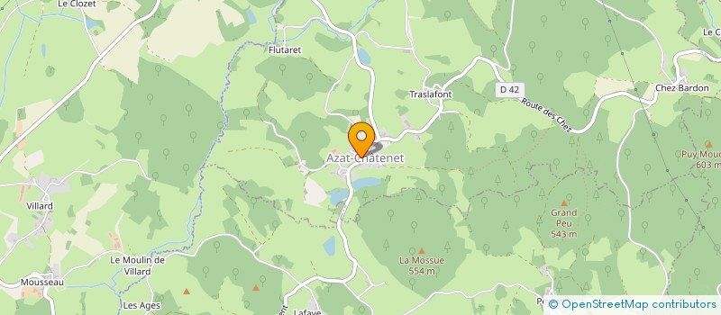 localisation de l'entreprise GAEC PICHON à CEYROUX